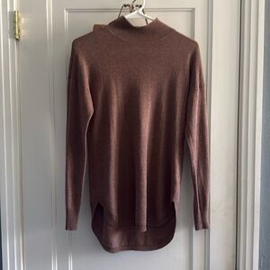 Pink Rose Brown Tunic- Medium